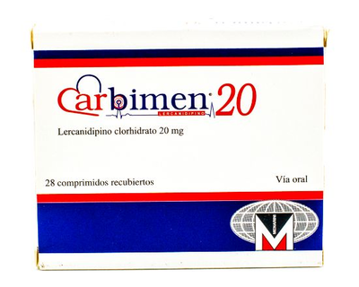 Carbimen Menarini 20 20 Mg X 28 Comprimidos