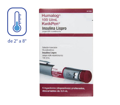 HUMALOG KWIKPEN 100U ML AMPOLLA INYECTABLE