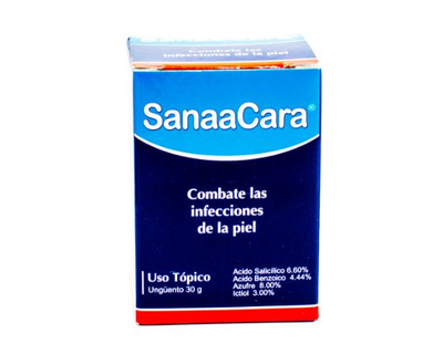 Sanacara, frasco, 30 gramos