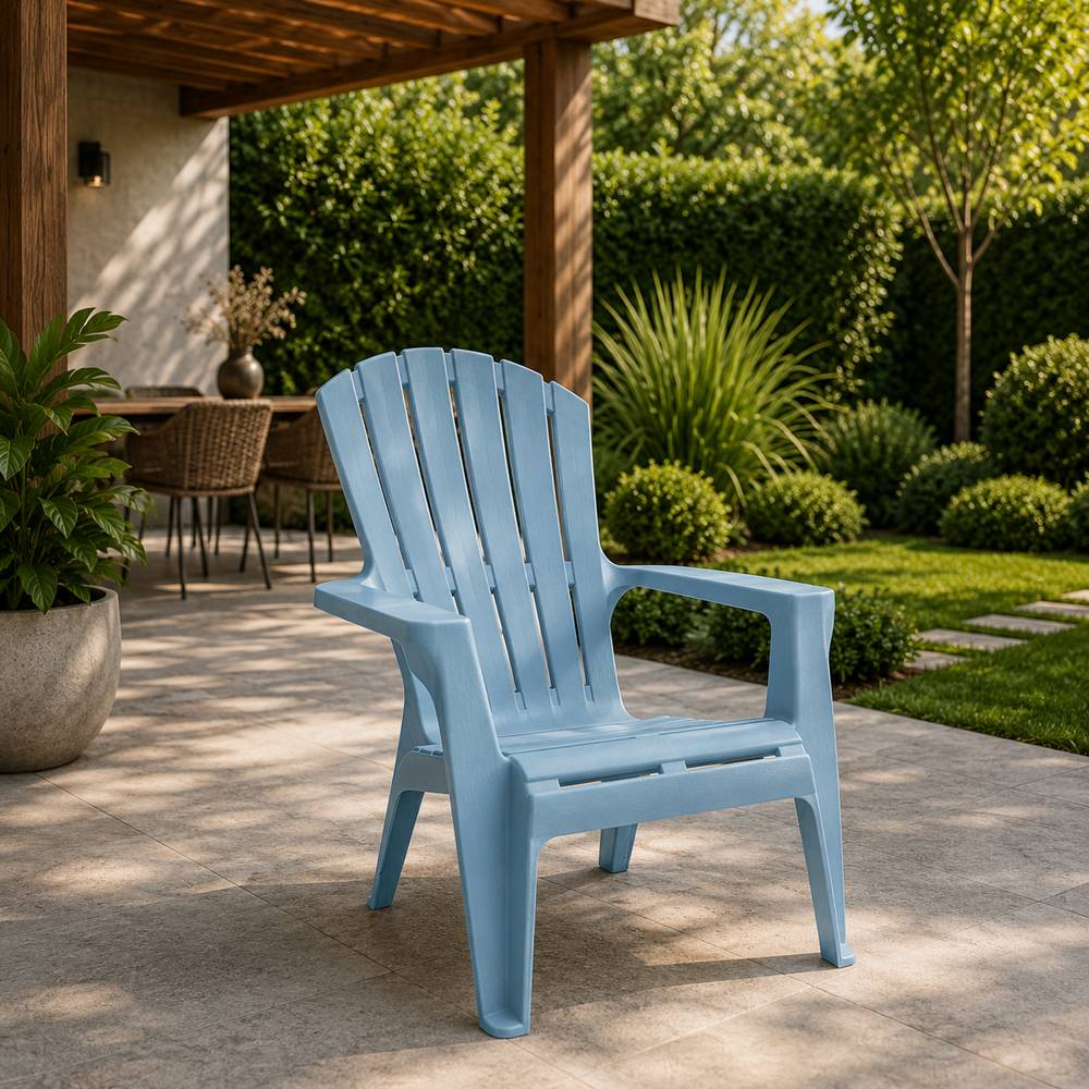 Silla adirondack para niño azul