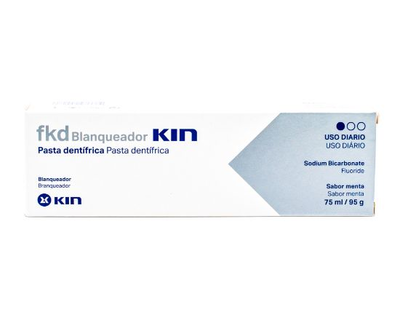 Crema dental Kin FKD, blanqueadora, 75 ml