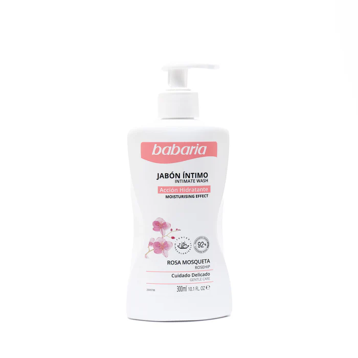 Babaria Jabon Intimo Rosa Mosqueta 300 ml