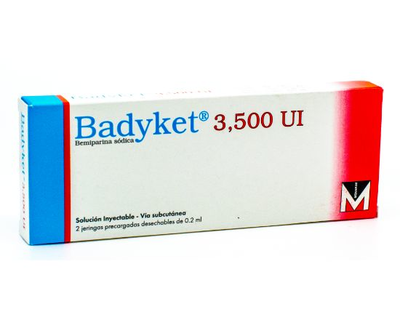 Badyket 3500 2 jeringas