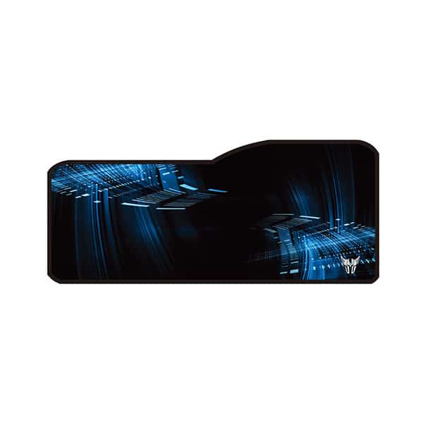 Argom Mousepad gaming 345x795mm negro/azul