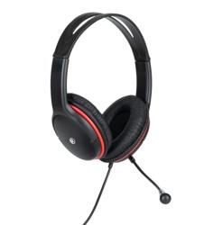 Audífonos Alámbricos Con Micrófono Radioshack, Color Negro