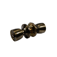 Cerradura Pomo Sin Llave Bronce York Yale