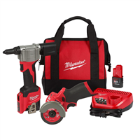Remachadora con Sierra Corte Milwaukee