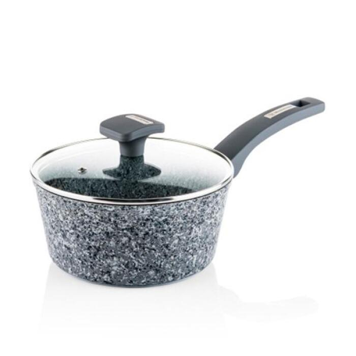 OLLA C/TAPA 16CM GRIS GRANITO WHESTINGHOUSE
