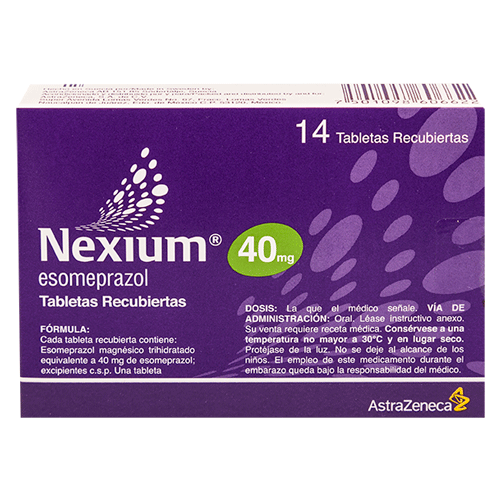 NEXIUM 40 MG TABLETAS VIA ORAL