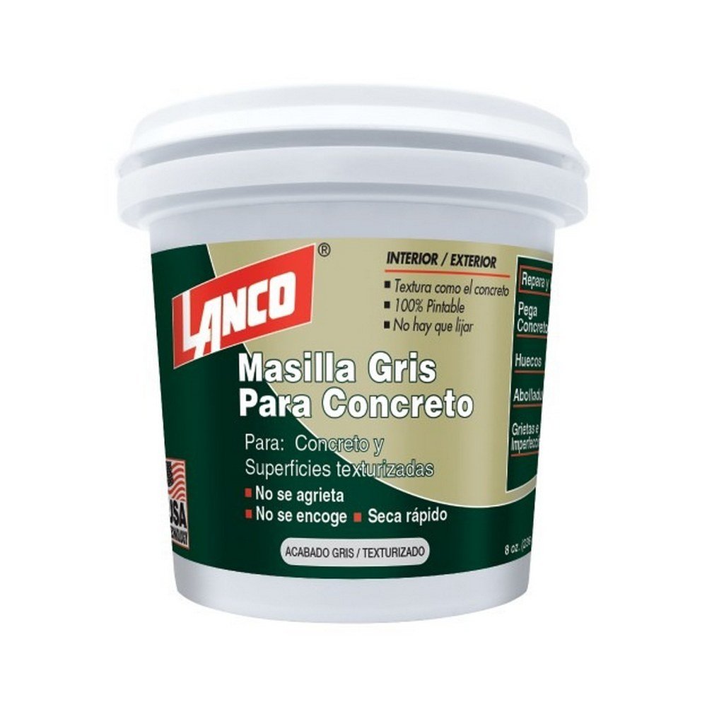 Masilla gris para concreto 1-16 gal