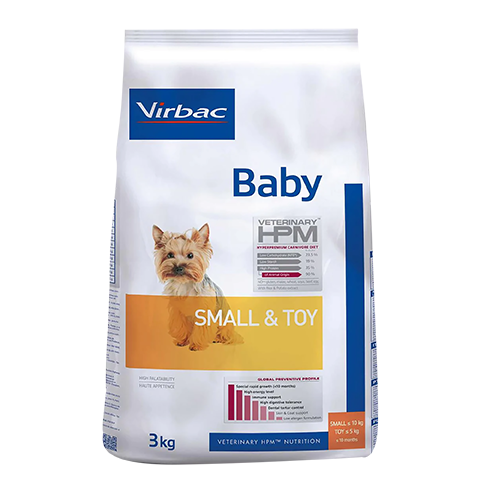 VIRBAC HPM BABY SMALL&TOY 3 KG