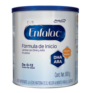 Enfalac, Formula De Inicio 0-12 meses de edad, 800 g