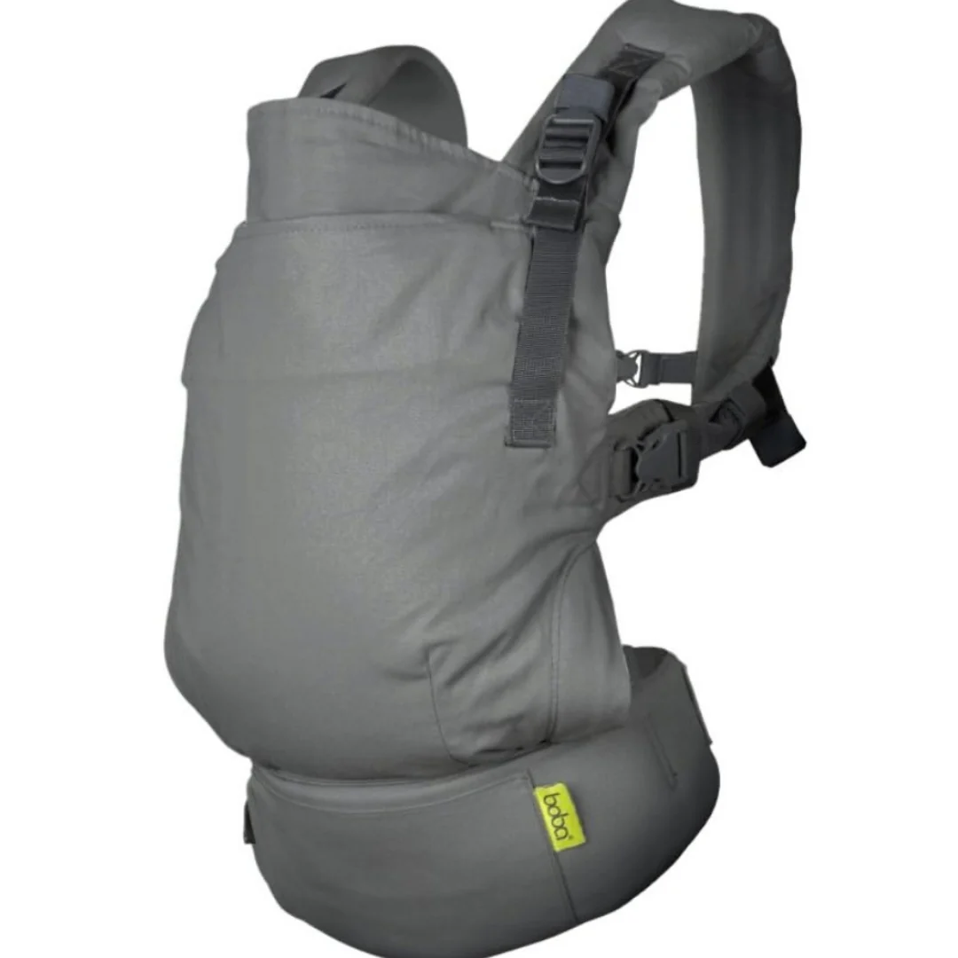 BOBA X Cargadores de bebé (portabebés / mochilas ergonómicas) – Gris