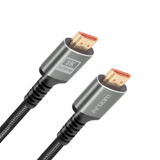 ARGOM CABLE HDMI MACHO A HDMI MACHO 6 PIES/1.8M 8K ARG-CB-1882