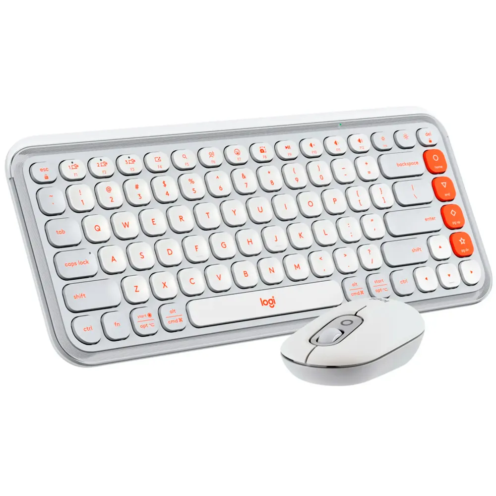 Combo teclado y mouse Logitech inalámbrico POP