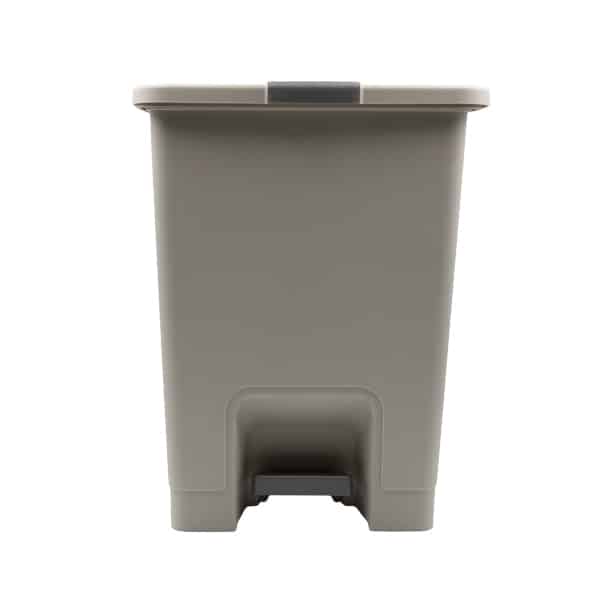 Basurero beige