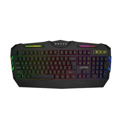 Teclado y Mouse Unno Tekno BRV82 Gaming USB Inglés Negro