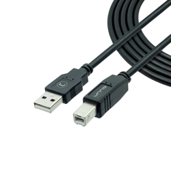 Cable Unno Tekno - USB para impresora - 3 m - CB4007BK