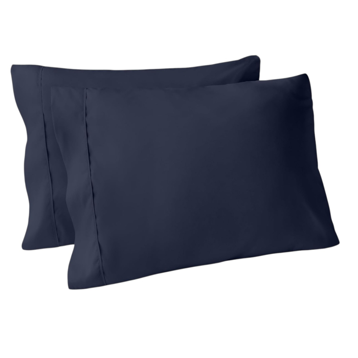 FUNDA PARA ALMOHADA STANDARD AZUL MARCA HAUS