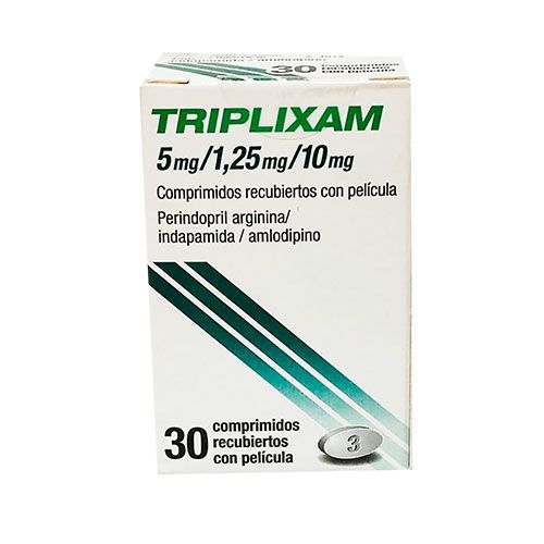 TRIPLIXAM 5MG/1.25MG/10MGX30