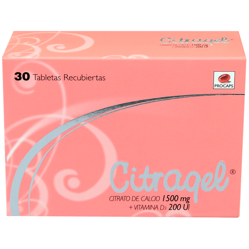 CITRAGEL TABLETAS 1.500 MG