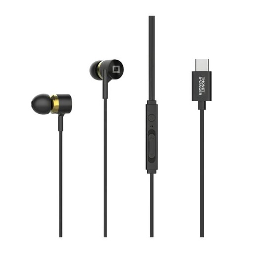 AUDIFONO THONET & VANDER KLEIN GEN 2 ALAMBRICO 3.5MM HK096-03658 NEGRO