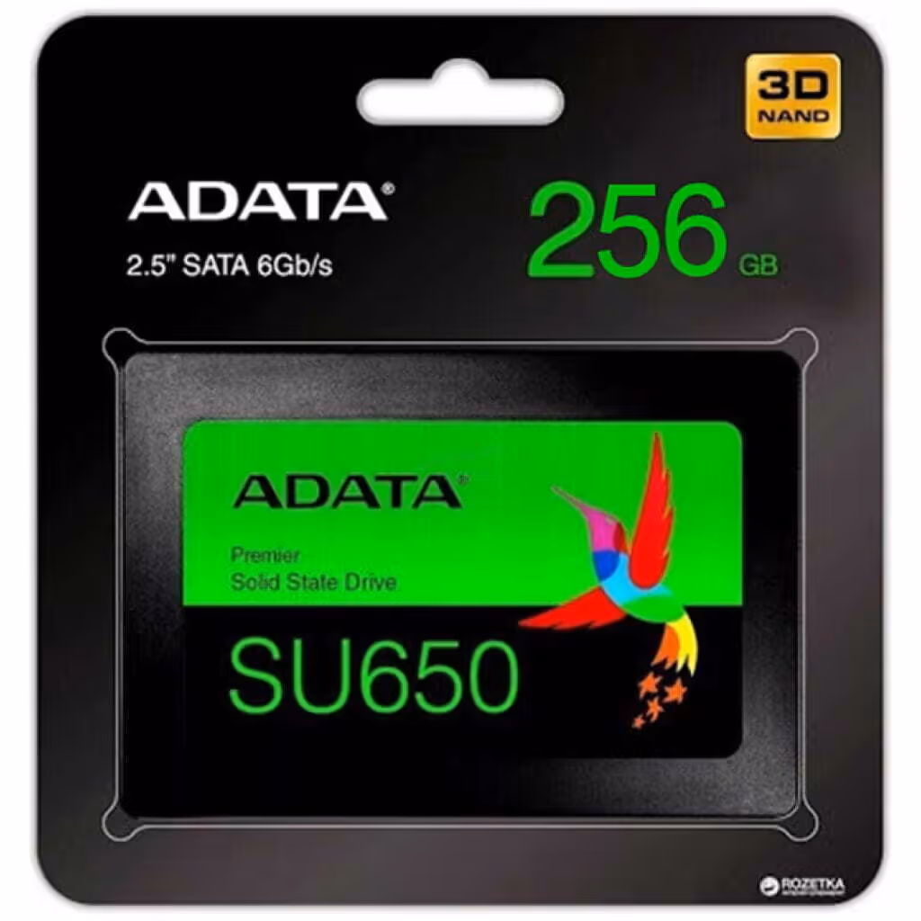 SSD 2.5 Adata Ultimate SU650 – 256GB – 520/450 MB/s