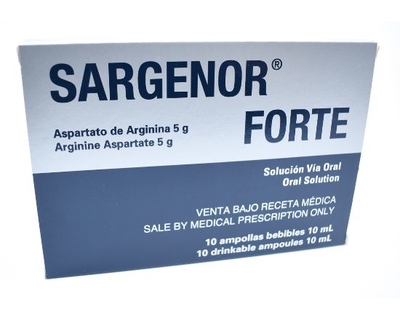 Sargenor forte 10 ampollas bebibles