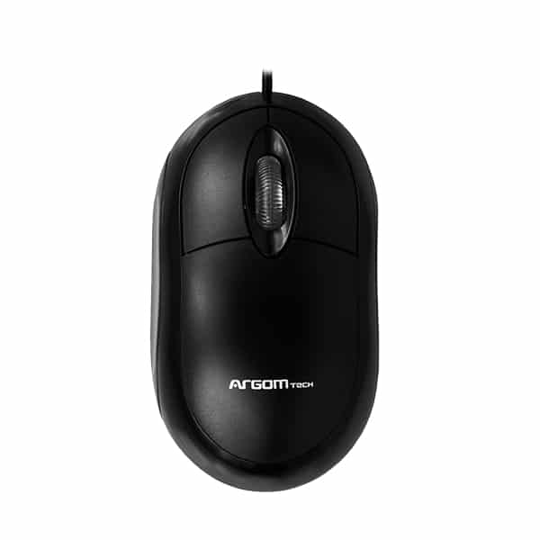 Argom Mouse óptico gris