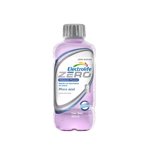 ELECTROLIFE ZERO MORA AZUL 625 ML