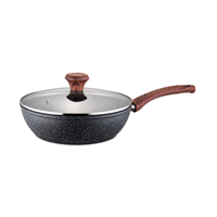 Sarten Marmol Con Tapa 3,27 L 26 cm Vegga