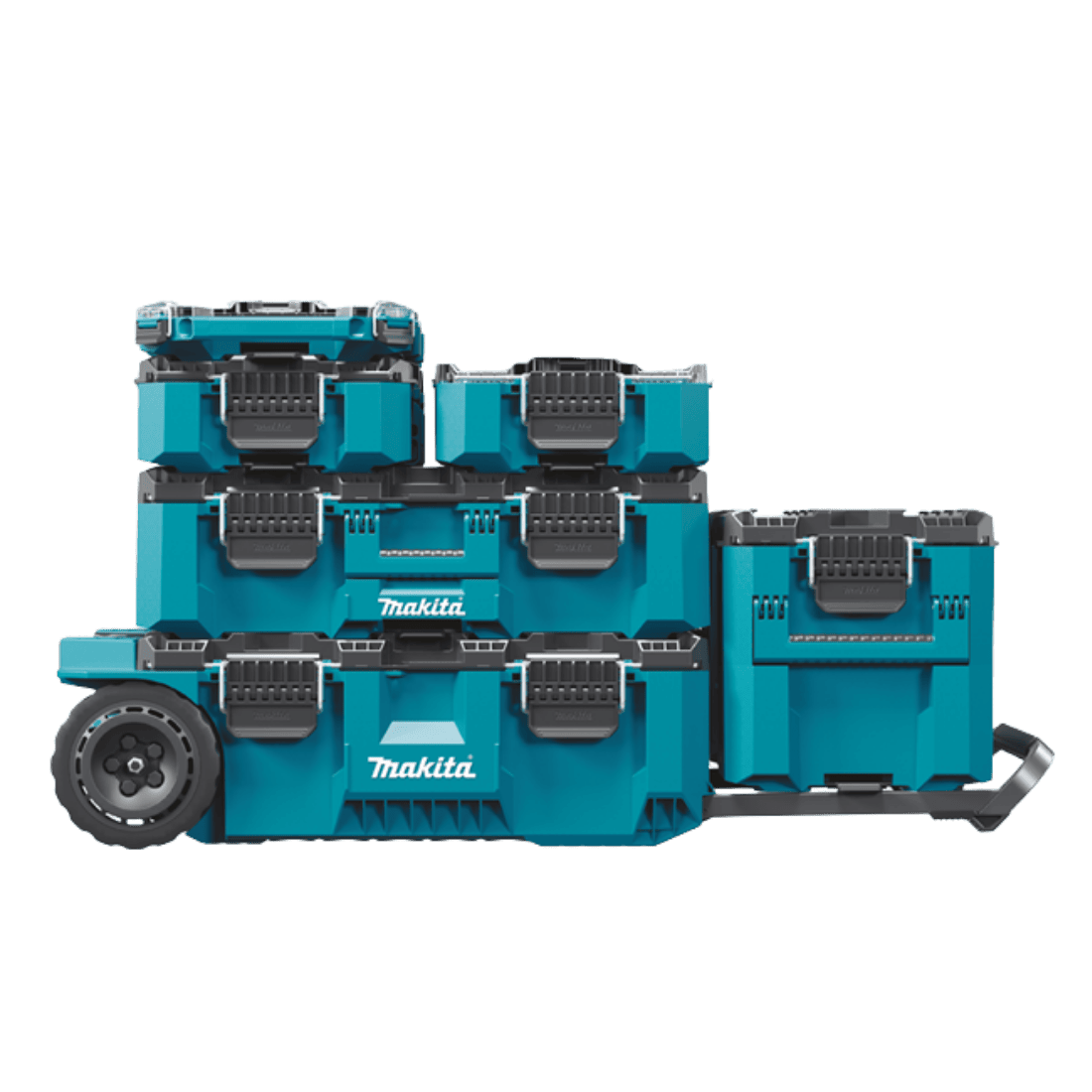 MAKITA T-90009 CAJA PARA HERRAMIENTAS RODANTE CAPACIDAD 82 LITROS 113.4KG MAKTRAK