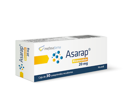 ASARAP 20 MG COMPRIMIDOS VÍA ORAL