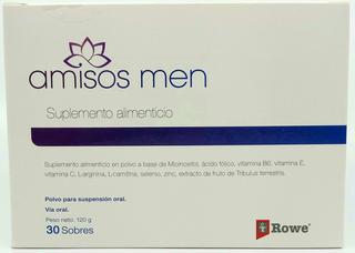 Amisos Men, Suplemento Alimenticio, 30 sobres