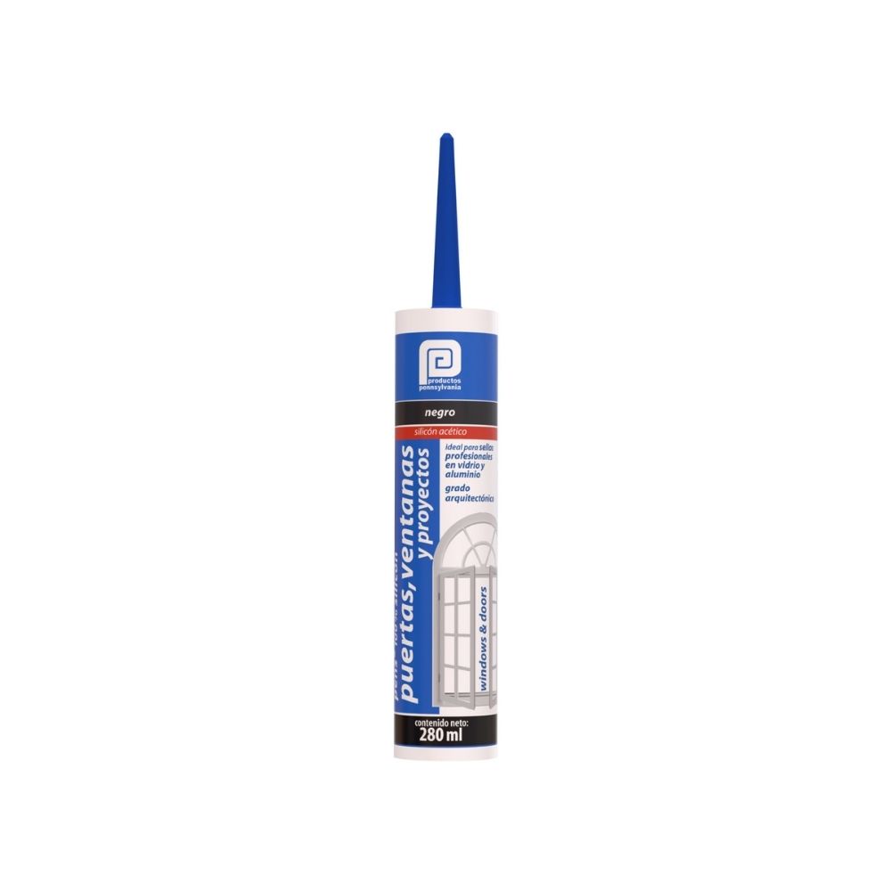 Sellador silicon uso general proyectos bl negro 280ml