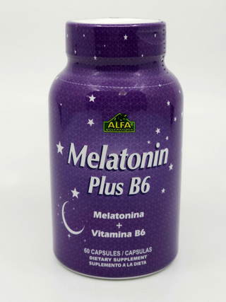 Alfa Melatonin Plus B6 60 capsulas