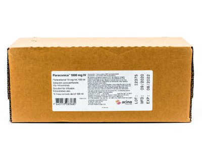 Paraconica 1000 mg I.V 1 frasco