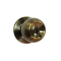 Cerradura Pomo Sin Llave Bronce Bolton Yale
