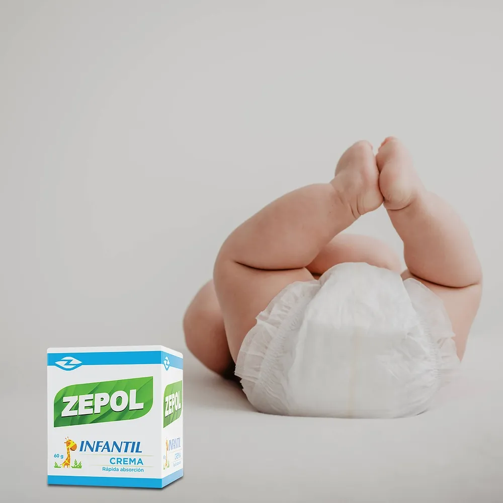 Crema Zepol infantil de rápida absorción - 60 g