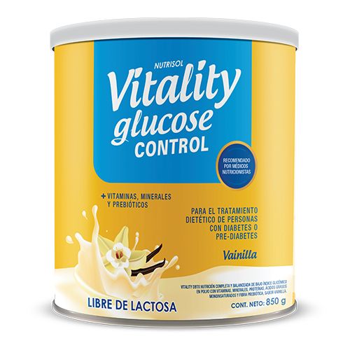 VITALITY MEZCLA P/BEBIDA VAINILLA DIABÉTICOS 400 g