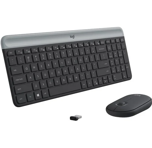 Teclado y Mouse Logitech Slim MK470 – Ingles