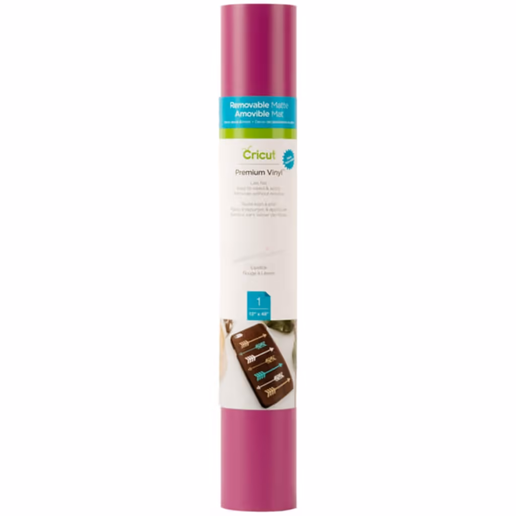 CRICUT VINIL ROLLO PREMIUM – LIPSTICK – REMOVIBLE