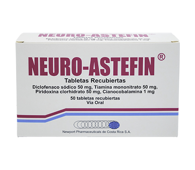 NEURO ASTEFIN TABLETAS50MG/1MG/50MG X 50