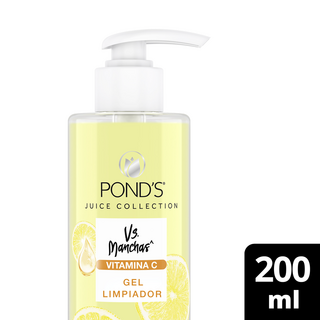 Ponds, gel limpiador facial antimanchas, 200 ml