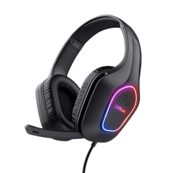Trust audifonos alambricos gamer iluminacion led multicolor – 25331