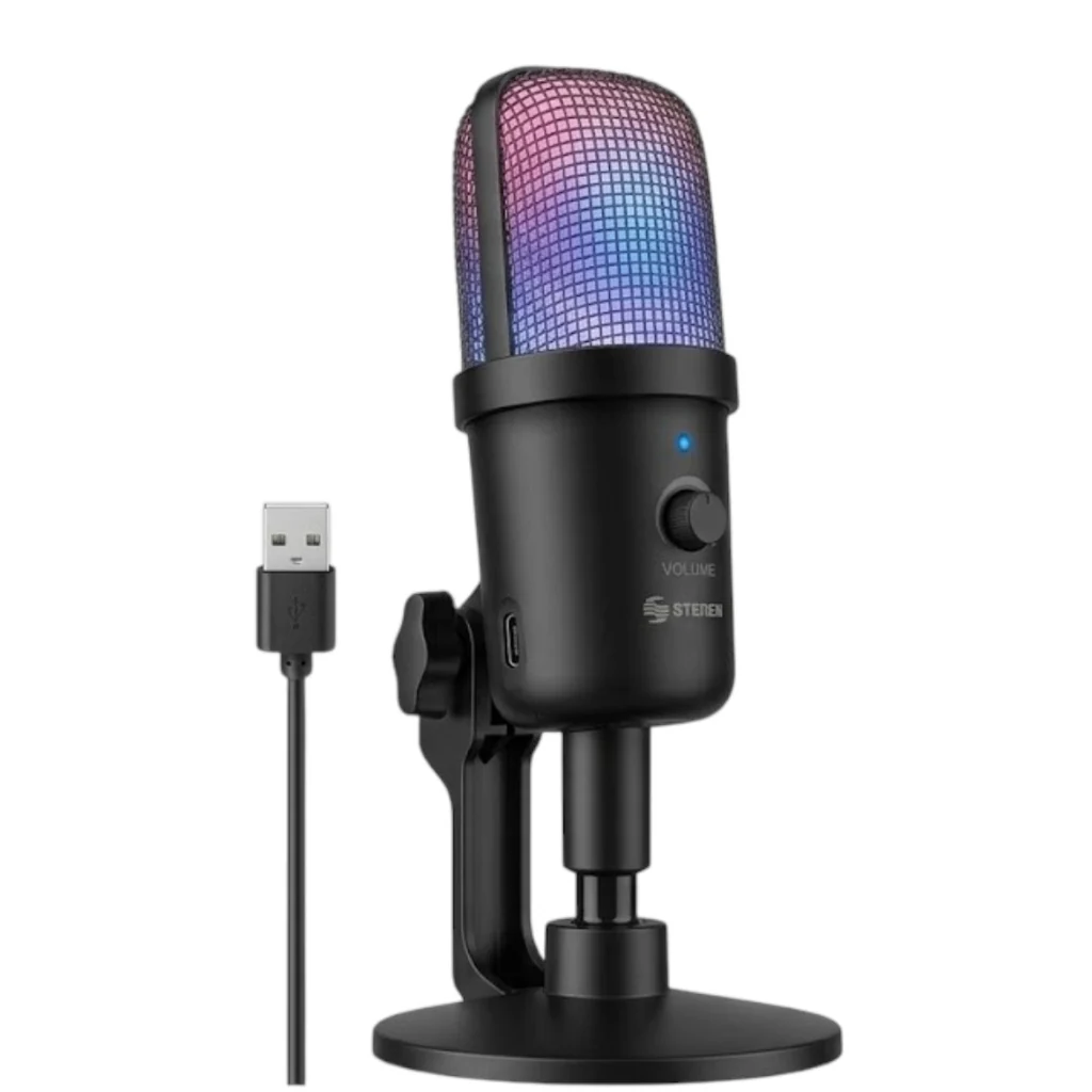 Steren Micrófono Alámbrico USB, MIC-560