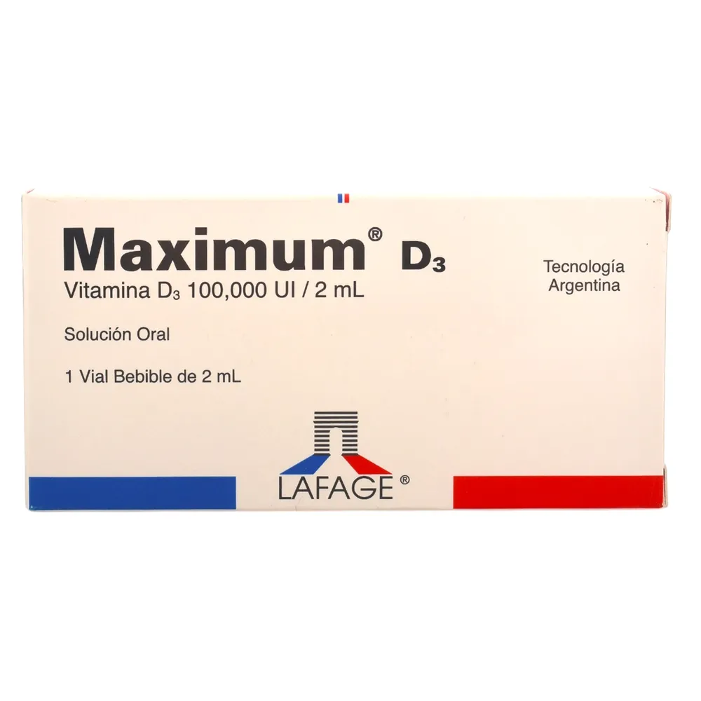 Maximum D3 Solucion 2ml x 1 Vial