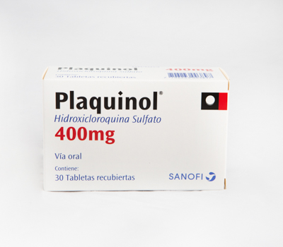 PLAQUINOL 400 MG TABLETAS VIA ORAL