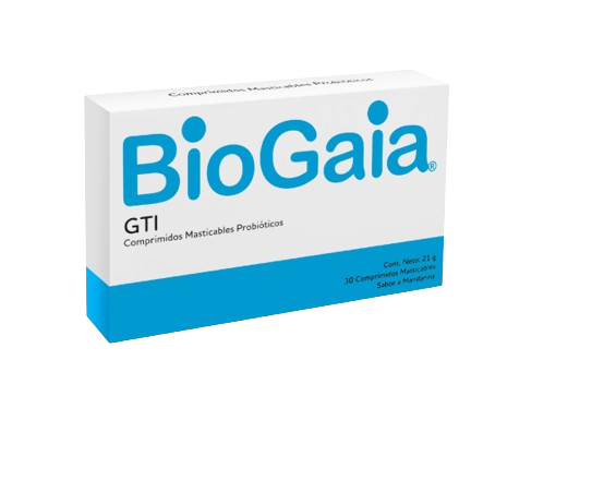 BIOGAIA GTI MASTICABLE TABLETAS X30