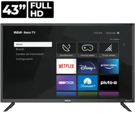 Pantalla LED FHD RCA ROKU 43 Pulgadas RC43RK